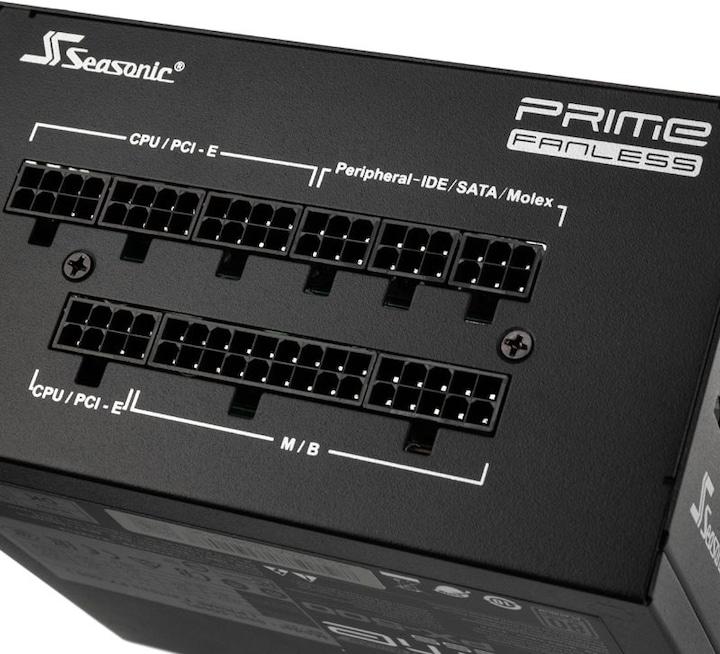 Actual product image Seasonic Prime PX-500 Fanless (500 W)
