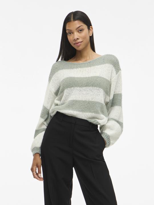 Produktbild Vila Gestreifter Strickpullover (M)