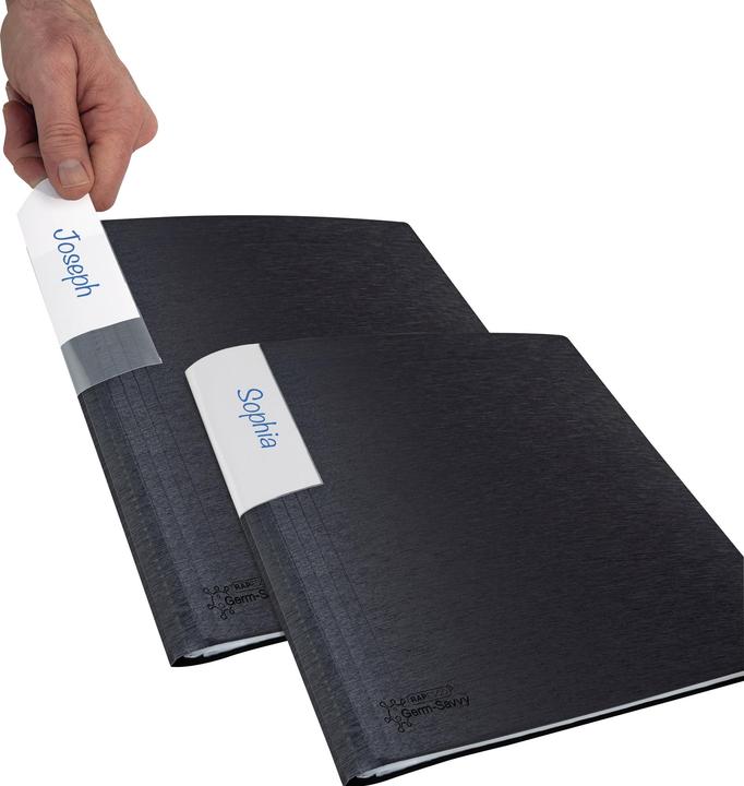 Produktbild Rapesco Präsentationsmappe Germ-Savvy A4 Schwarz (A4, 2x)