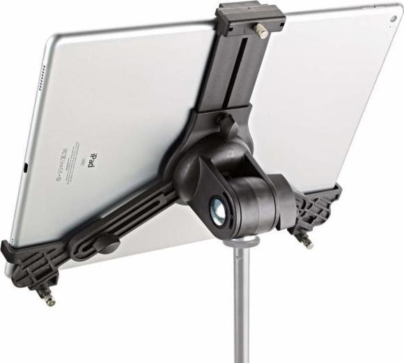Produktbild K&M 19790 Tablet-Stativhalter mit Tisch-Mikrofonarm