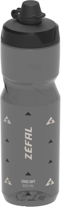 Zefal Sense Soft 80 Bouteille No-Mud - Noir Fumé (0.80 l)