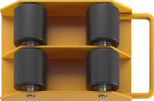 Produktbild eurokraft basic Transportroller mit Nylonrollen