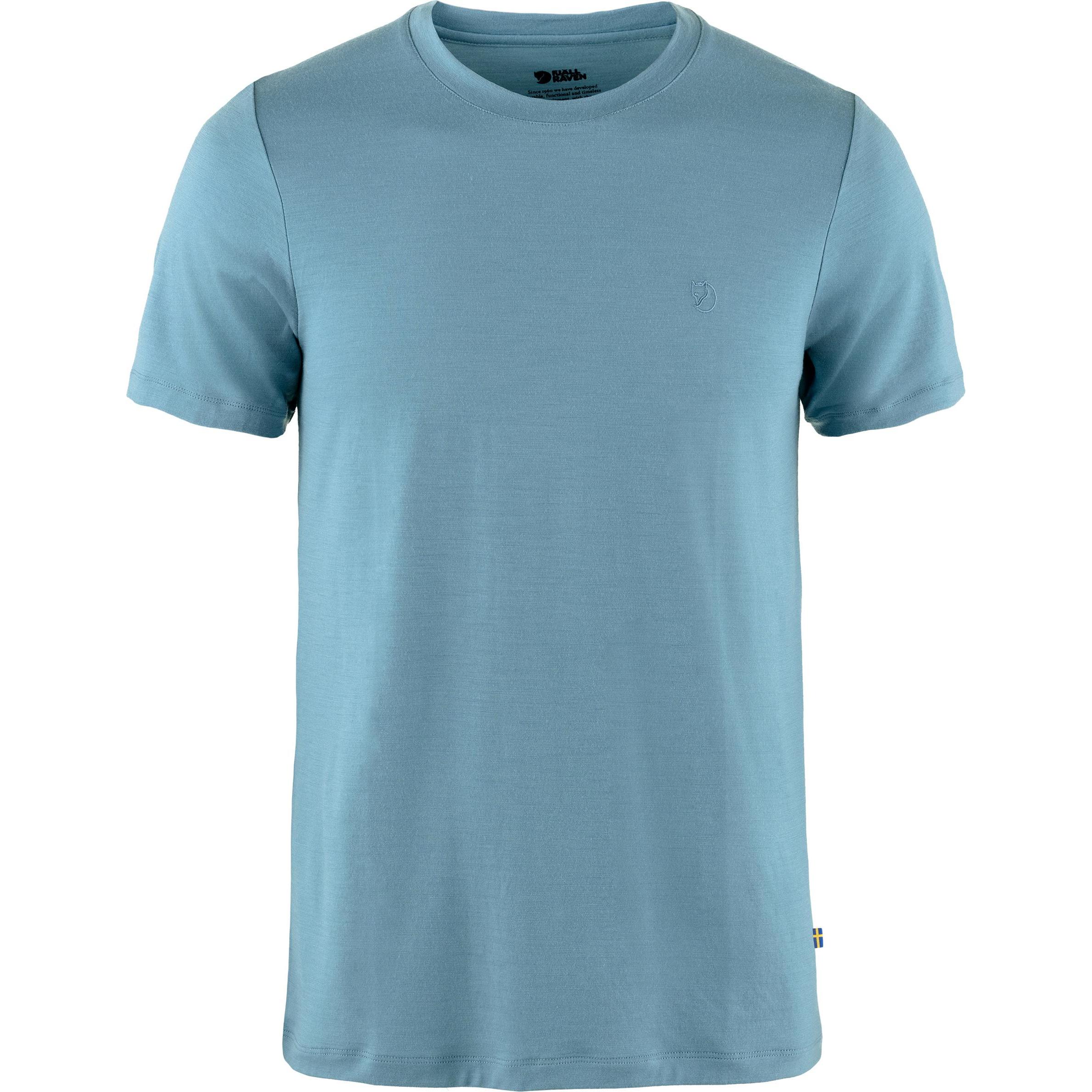 Thumbnail - Fjällräven, Herren, Funktionsshirt, Abisko Wool (XL), Blau, XL