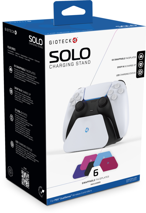 Produktbild Gioteck Solo Charging Stand (PS5)