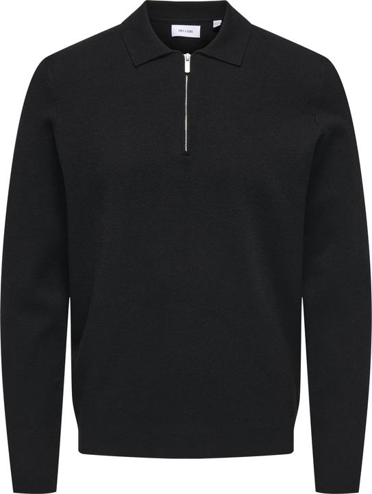 Produktbild Only & Sons Onscooper Reg Ls 12 Half Zip Polo (XL)