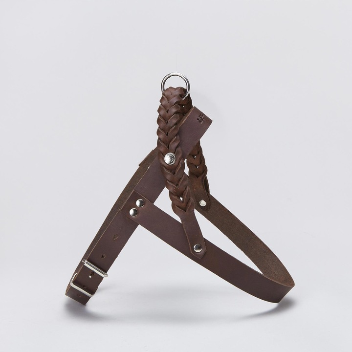 Cloud 7 Geschirr Central Park Saddle Brown Echtleder (Hund, Allgemein)