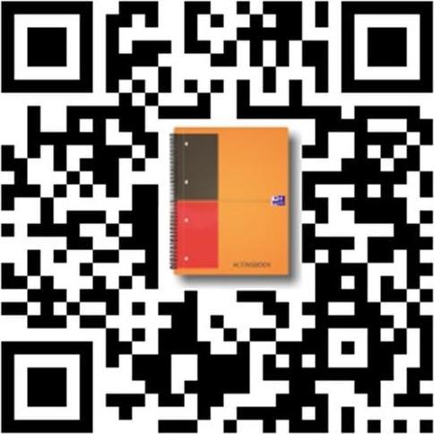 Actual product image Oxford Activebook A4 lined (A4+, Lined, Soft cover)