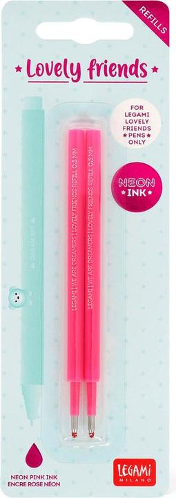 Actual product image Legami Refill neon pink 2 pcs (Pink, 0.50 mm, 2 pcs.)