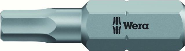 Actual product image Wera Bit für Sechskant, 1/4 Zoll C 6,3 Hex-Plus-Profil (8 mm)