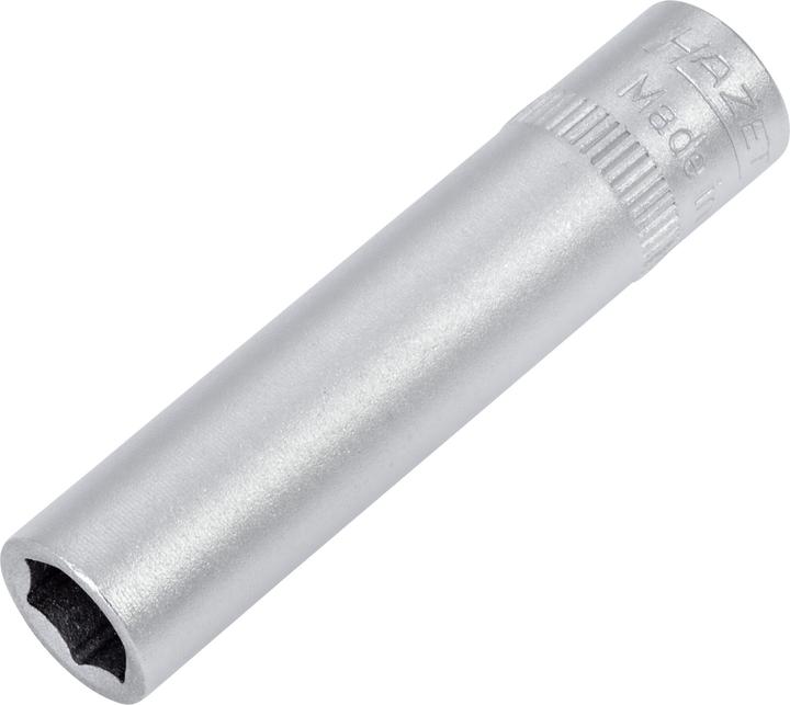 HAZET Steckschlüsseleinsatz ∙ Sechskant 850LG-7 ∙ Vierkant6,3 mm (1/4 Zoll) ∙ Aussen Sechskant-Tract… (7 mm)