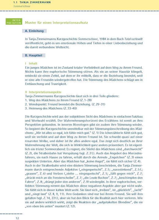 Produktbild Moderne Kurzgeschichten interpretiert (Deutsch, Volker Krischel, 2024)