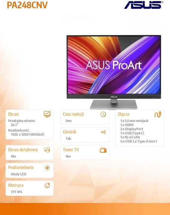 Produktbild ASUS ProArt PA248CNV (24.10")