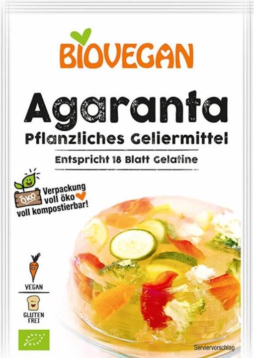 Immagine prodotto Biovegan Gelificante vegetale biologico Agaranta (18 g)