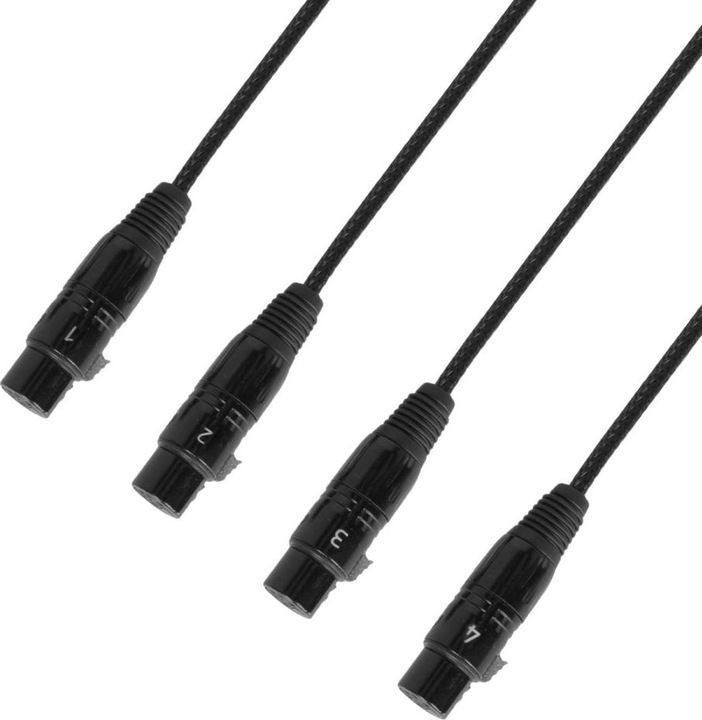 Produktbild Adam Hall 4 STAR CATBOX XF3 - Audio & DMX Adapter 3-Pol XLR Female x Cat.6a (XLR)