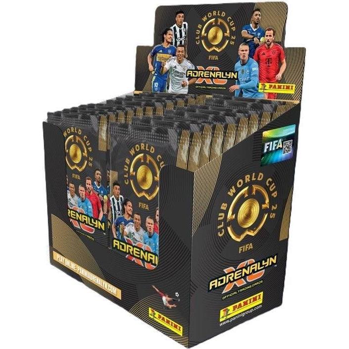 Panini FIFA Club World Cup 2025 Card Collection - Box da 50 flowpacks (Pacchetto Booster)
