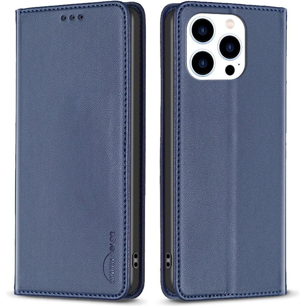 Binfen Color iPhone 16 Pro Max - BINFEN Flip Case Hülle (Apple iPhone 16 Pro Max), Smartphone Hülle, Blau