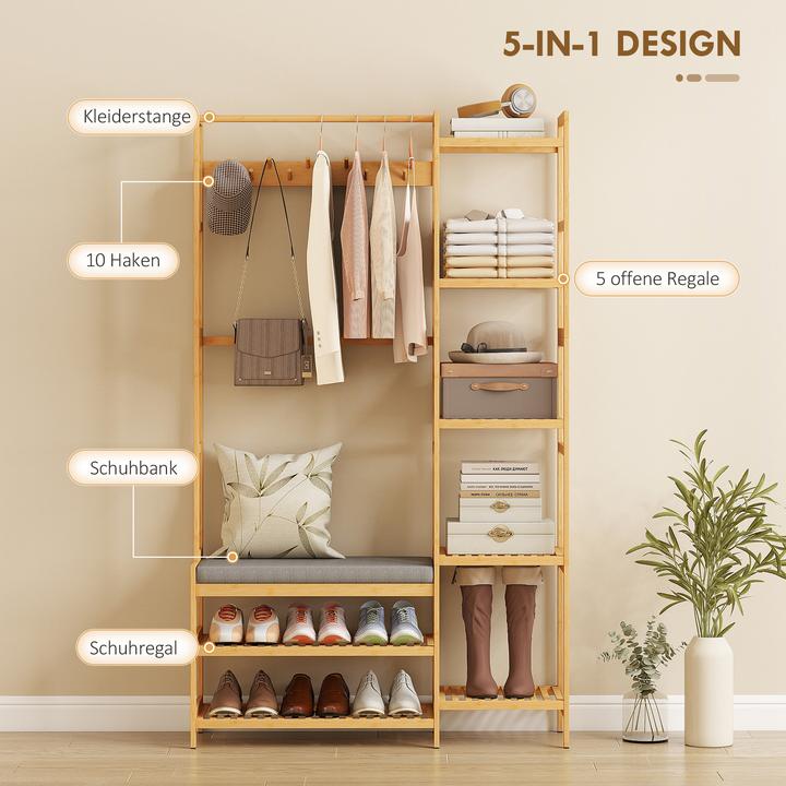 Actual product image Homcom Coat rack