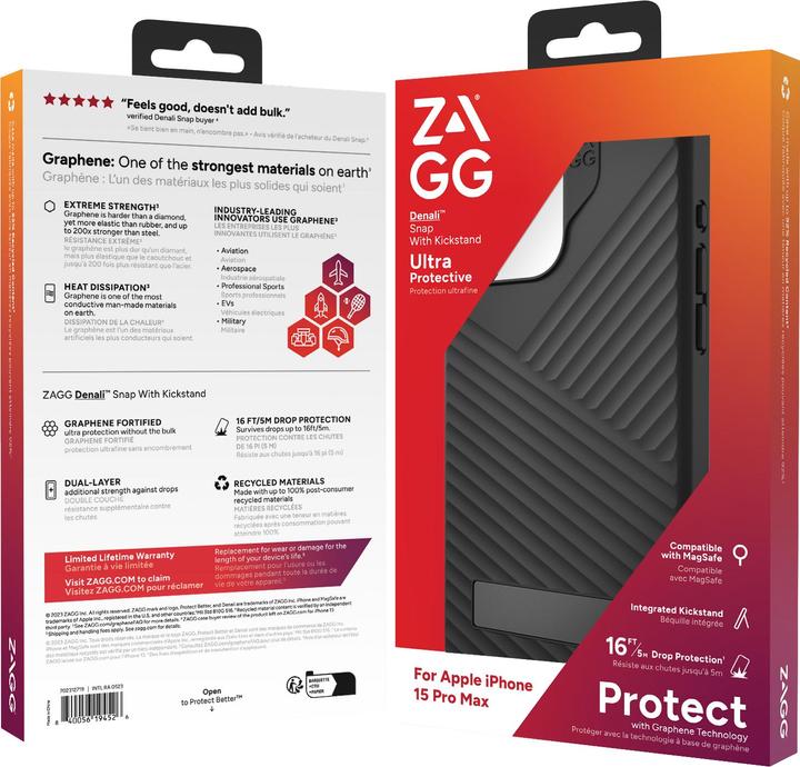 Image du produit Zagg Cases Denali Snap KS (Apple iPhone 15 Pro Max)