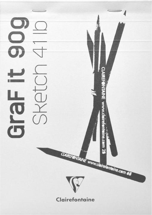 Produktbild Clairefontaine Trockene Techniken (A6)