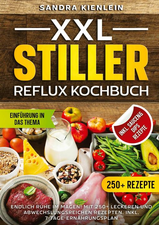 Image du produit Kienlein:XXL Stiller Reflux Kochbuch (Allemand, Sandra Kienlein, 2025)