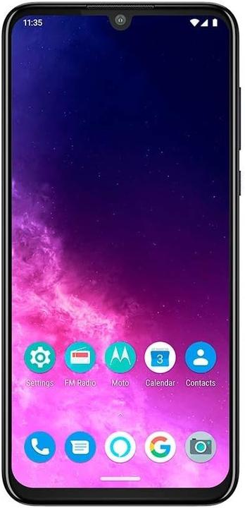 Produktbild Motorola one Zoom (6.4 Zoll) Dual-SIM Android 9.0 USB Typ-C Violett (128 GB, Cosmic Purple, 6.40", Dual SIM, 4G)