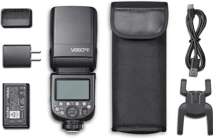 Actual product image Godox V860III (Plug-on flash, Fujifilm)