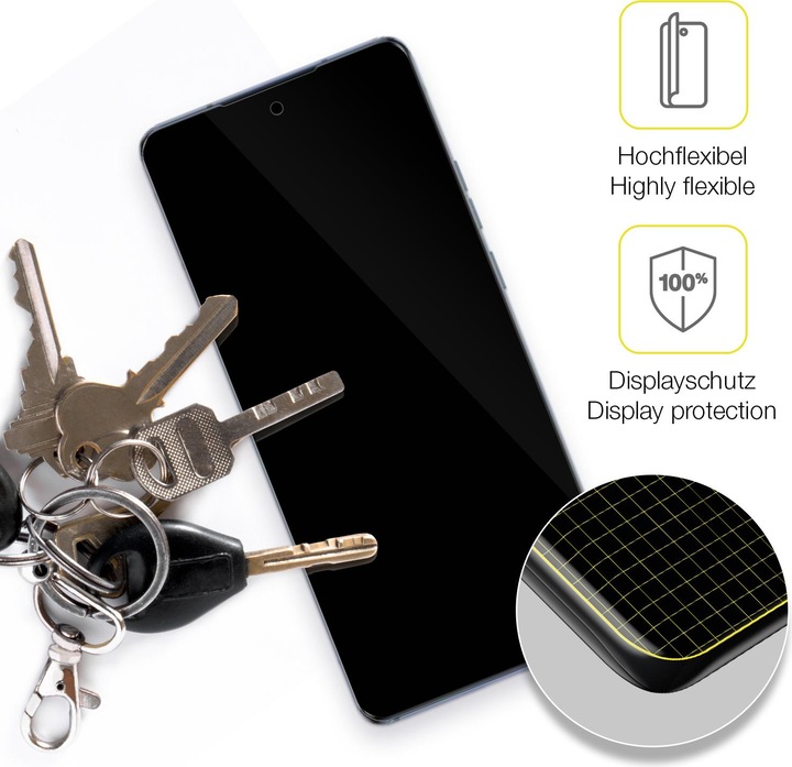 Produktbild Dipos 3D Full Cover Schutzfolie (1 Stück, Motorola Edge 40)