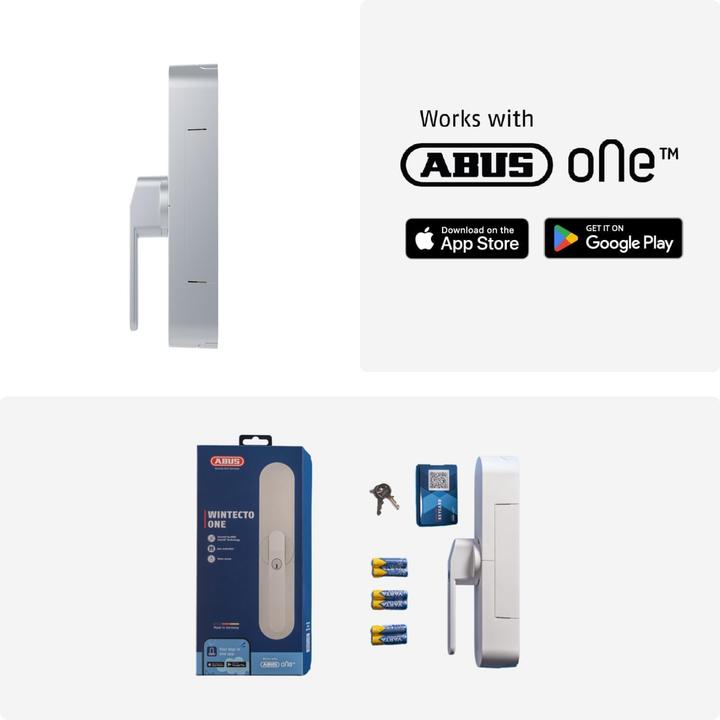 Actual product image Abus WINTECTO One FCA4100S radio window drive AL0089