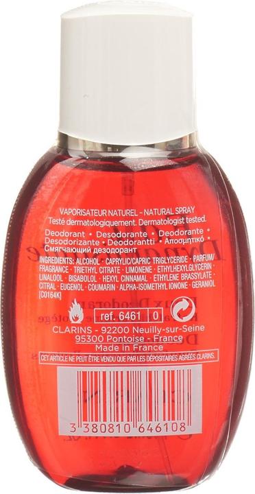 Actual product image Clarins Mild Doux Déodorant Eau Dynamisante (Roll-on, 100 ml)