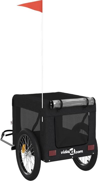 Actual product image vidaXL Fahrradanhänger Hund