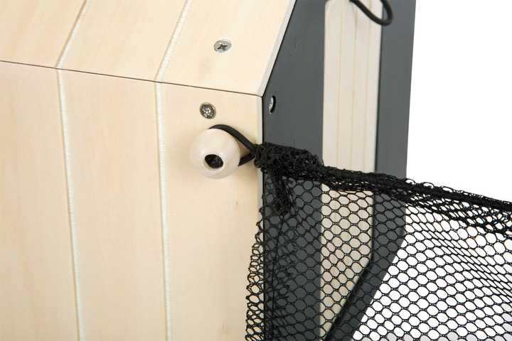 Actual product image small foot Rabbit hutch with run