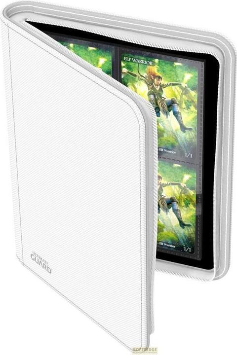 Image du produit Ultimate Guard UGD010352 - Zipfolio 160 – 8-Pocket Xenoskin Kartenmappe, weiss