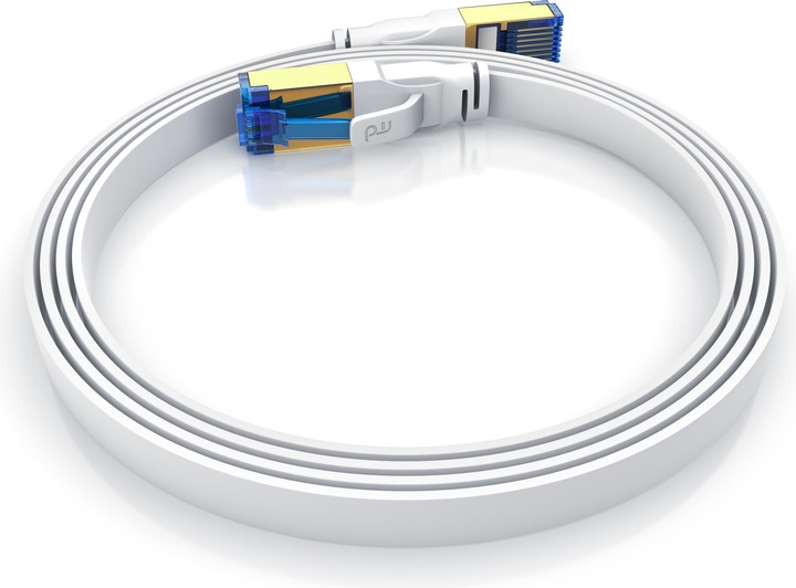 Actual product image Primewire CAT 8.1 network cable flat - LAN patch cable data cable - flat ribbon cable installation cable - (U/FTP, CAT8.1, 1 m)