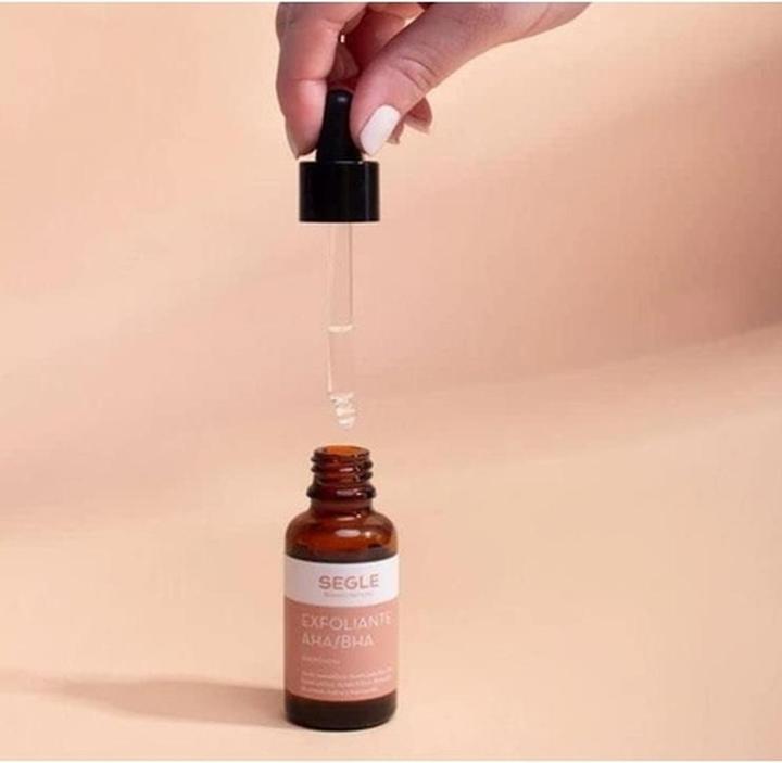 Actual product image Segle Biotech Skincare Segle Clinical AHA/BHA Scrub with Salicylic Acid and Phytic Acid (Facial soap, 30 ml)