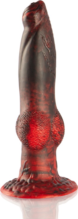 Epic Prometheus Dildo Titan In Flames Rechargeable Remote Control