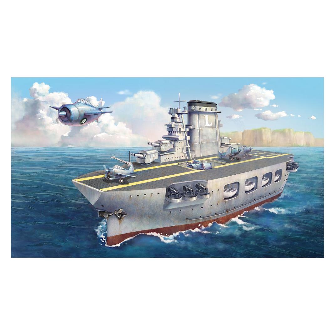 Meng-Model Warship Builder- Lexington (WB-001)