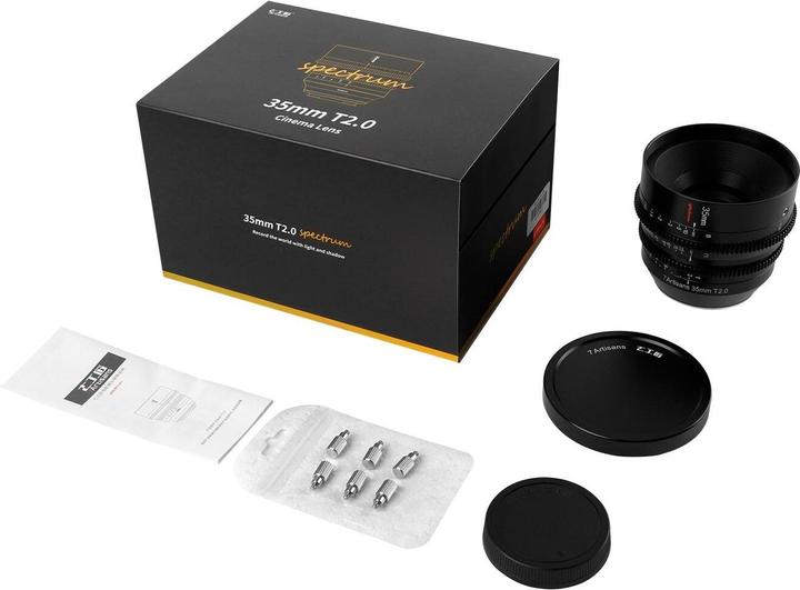 Image du produit 7artisans 35mm T2.0 L-Mount (Monture L, Plein format)