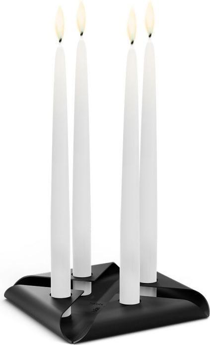 Actual product image Höfats SQUARE CANDLE black, VE 4