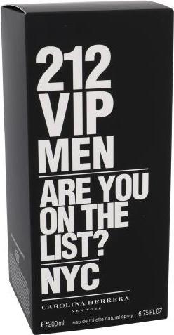 Actual product image Carolina Herrera 212 Vip (Eau de toilette, 200 ml)