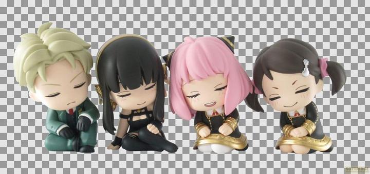 Actual product image Takara Tomy Spy x Family Twinchees minifigures Lil' Sleepers 5 cm display (24)