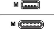 Produktbild Huddly USB 3 Type Angled C to A (2 m, USB 3.2 Gen 1)