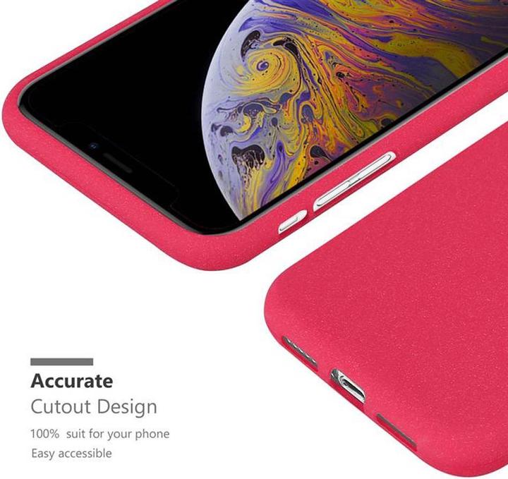 Actual product image Cadorabo TPU Frosted Cover (Apple iPhone XS Max)