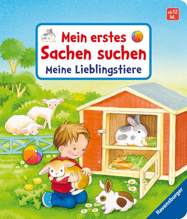 Actual product image Ravensburger Mein erstes Sachen suchen: Meine Lieblingstiere (German, Denitza Gruber, Sandra Grimm, 2020)