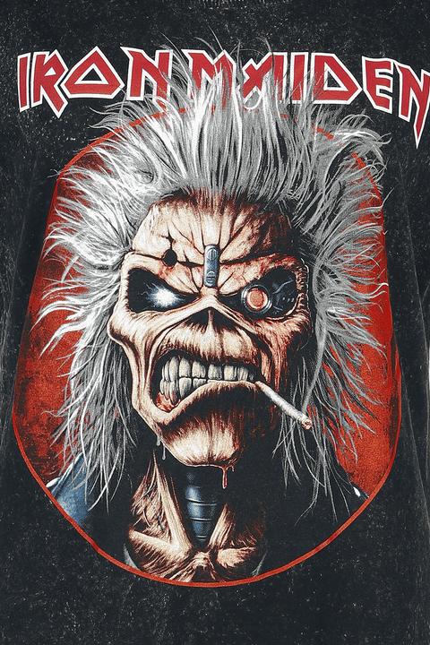 Produktbild Iron Maiden Smoking Eddie (M)