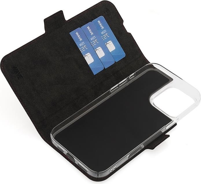 Actual product image Wave BookCase for iPhone 16 Pro Max, MagSafe compatible, Smoky Sangria (Apple iPhone 16 Pro Max)