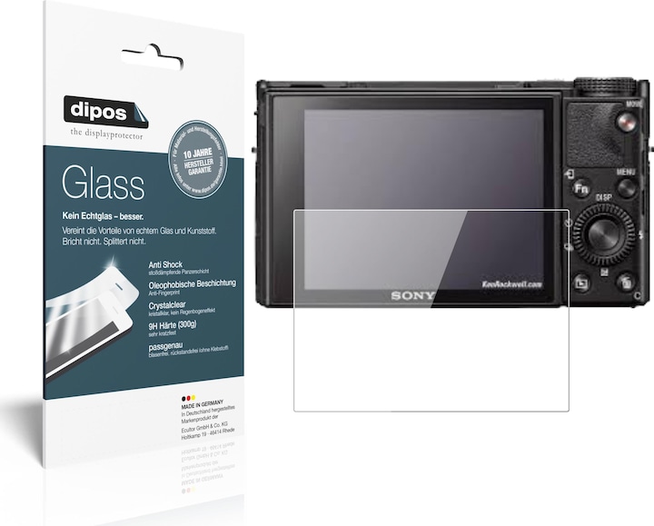 Dipos Displayschutz Anti-Shock (Displayschutz, RX100 VII)