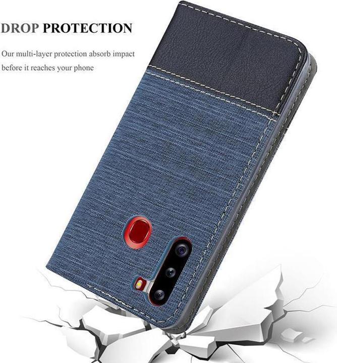 Image du produit Cadorabo Couverture look jeans Book (Samsung Galaxy A21)