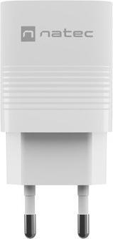 Image du produit Genesis NATEC ŁADOWARKA RIBERA GAN 1X USB-A + 1X USB-C 30W BIAŁA NUC-2140 (30 W, 2 ports)