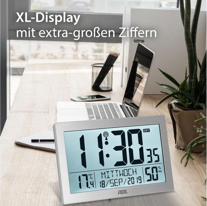 Actual product image ADE Radio controlled wall clock