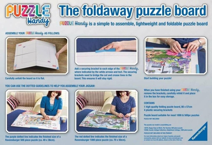 Produktbild Ravensburger Faltmatte Puzzle Handy 1000 Teile (1000 Teile)